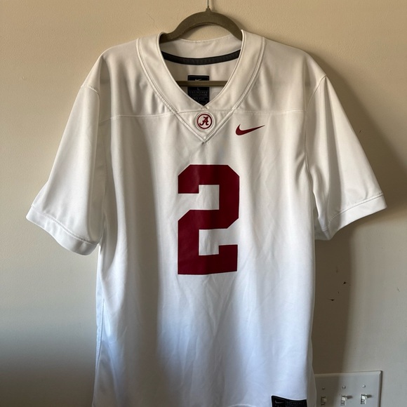 Nike Other - Nike Men's White Jersey with Red Number